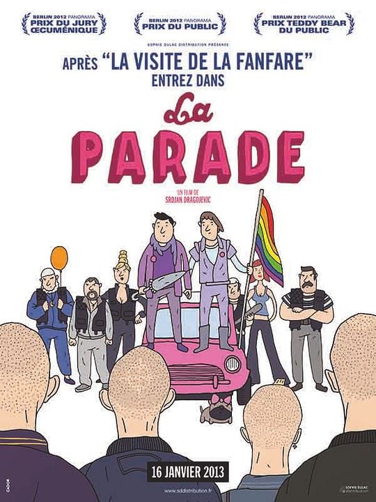 Affiche du film "La Parade", cliquez pour voir la bande annonce